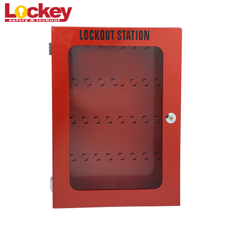 Large Capacity 64 Locks Management Lockout Loto Steel Locks Padlock Station LK04