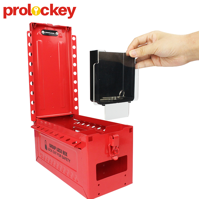 Combination Safety Lockout Wall Mounted Group Lockout Box LK07