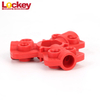 Red Plastic Air Source Pneumatic Quick-disconnect Lockout Locks Gas Cylinder Lockout ASL01