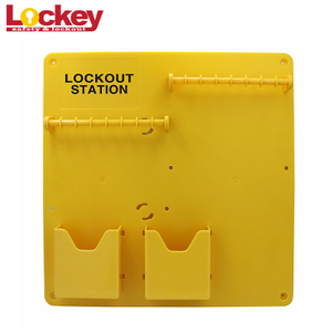 Combination ABS Safety Lock Loto Padlock Open Lockout Station Board LS21-23