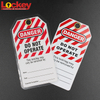 Transparent Protective Shell Safety Tagout Warning Tag Lockout Danger Tags out,PVC Custom Safety Lockout Tags LT22