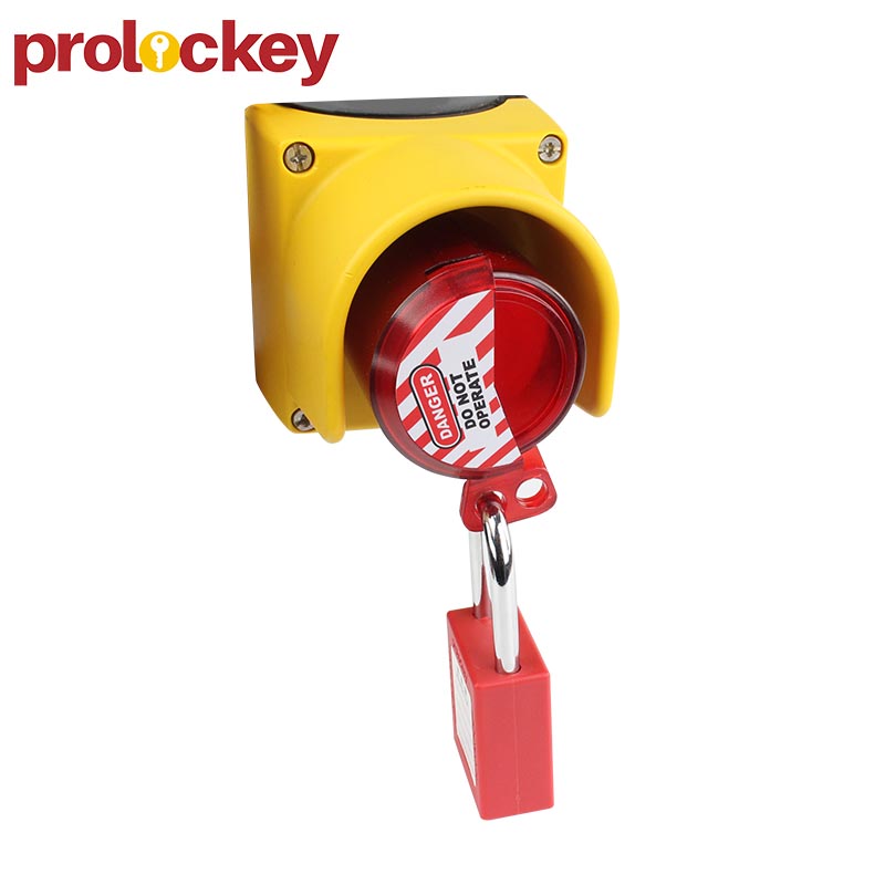 Safety Loto Locks Emergency Stop Button Lockout with Hole Diameter 28mm SBL51