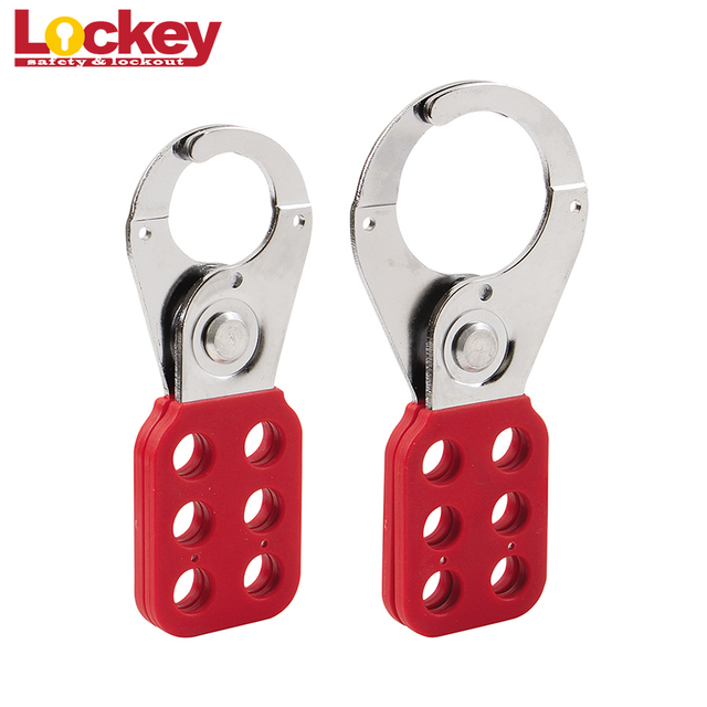 Steel Lockout Safety 6 Lock Red Loto Hasps Lockout Devices SH01 