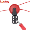 Dia. 4.3mm Adjustable Nylon Universal Loto Cable Lockout Lock Device CB21