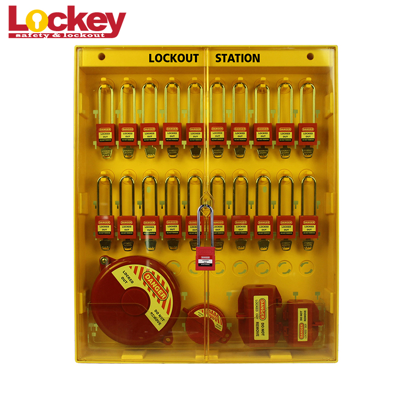 Combination Lock Safety Lockout Station Big Loto Lockout Tagout Station LS11