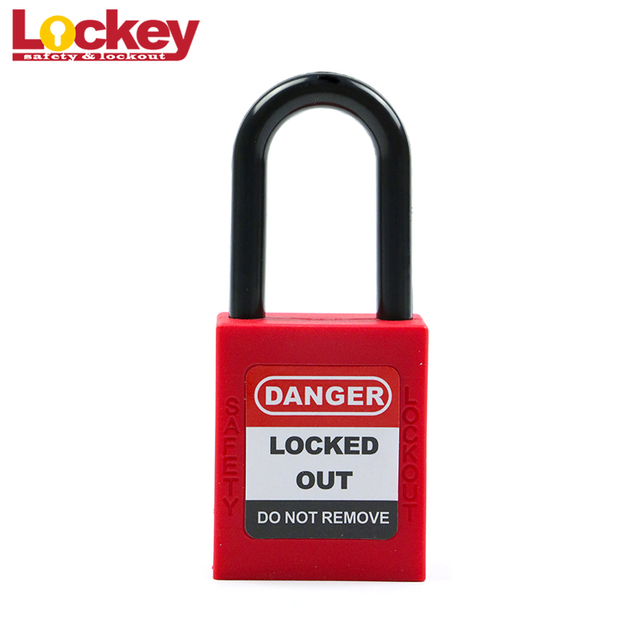 Best Price Loto Red 38mm Shackle Safety Padlocks and keys P38P