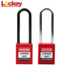 Lockout Tagout 76mm Long Plastic Shackle Safety Padlock P76P