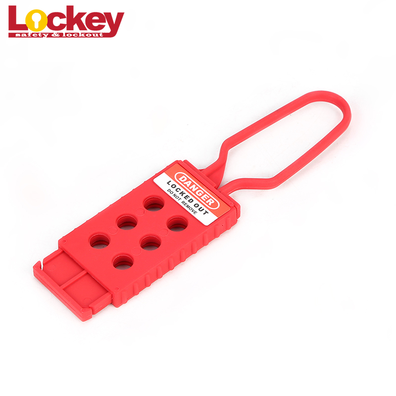  Insulated Nylon Plastic Lockout Hasp for Lock Management NH01 