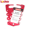 Safety Aluminum Alloy Red Labelled Lockout Hasp with Labels LAH03