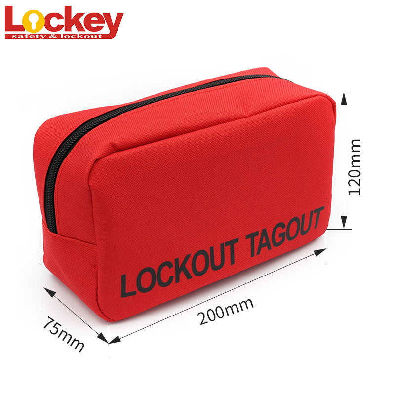Waterproof Nylon Fabric Mini Personal Safety Portable Lockout Bag Tool Bag LB51