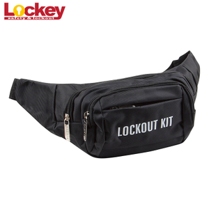 Personal Industrial Electrical Lockou Tagout Kit Waist Bag LB21
