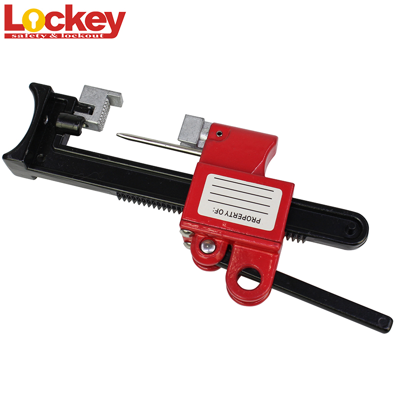  Industrial Zinc Alloy Universal Ball Valve Lockout with 1 Padlock UBVL01