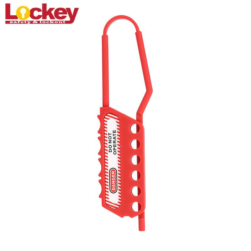 Red Plastic Hasp Lockout Lock Safety Lockout Tagout Hasp NH03