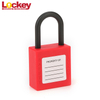 25mm Dia. 4mm Short Plastic Shackle Pad lock Safety Mini Padlock PS25P