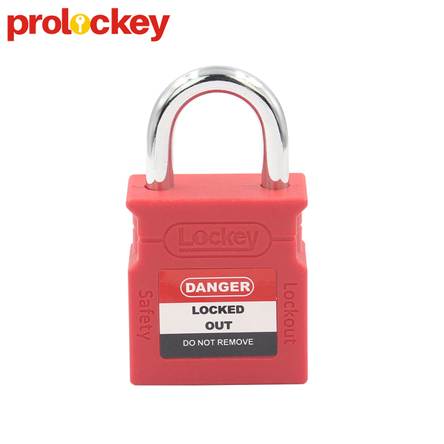 Steel Short Shackle Lockout Padlock Safety 25mm Padlock Pad Lock WCP25S