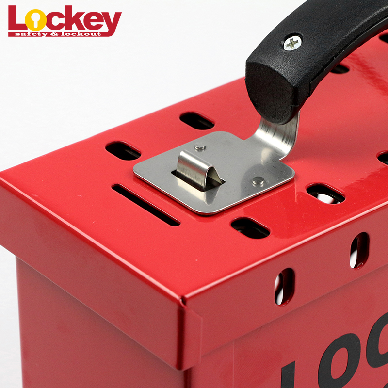 Red Yellow Loto Group Box Lockout Safety Kit Key,Tagout Box Lock out LK01