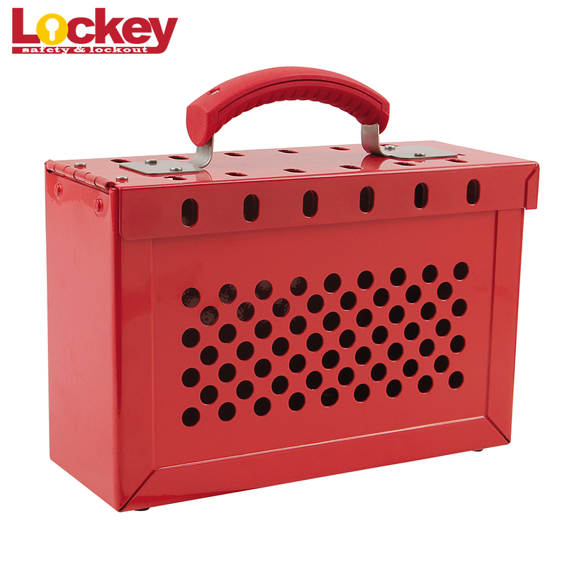 Portable Safety Group Lockout Box for Safety Padlock LK02