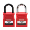 Factory 25mm Nylon Shackle Lockout Tagout Safety Padlock Keyed Different CP25P