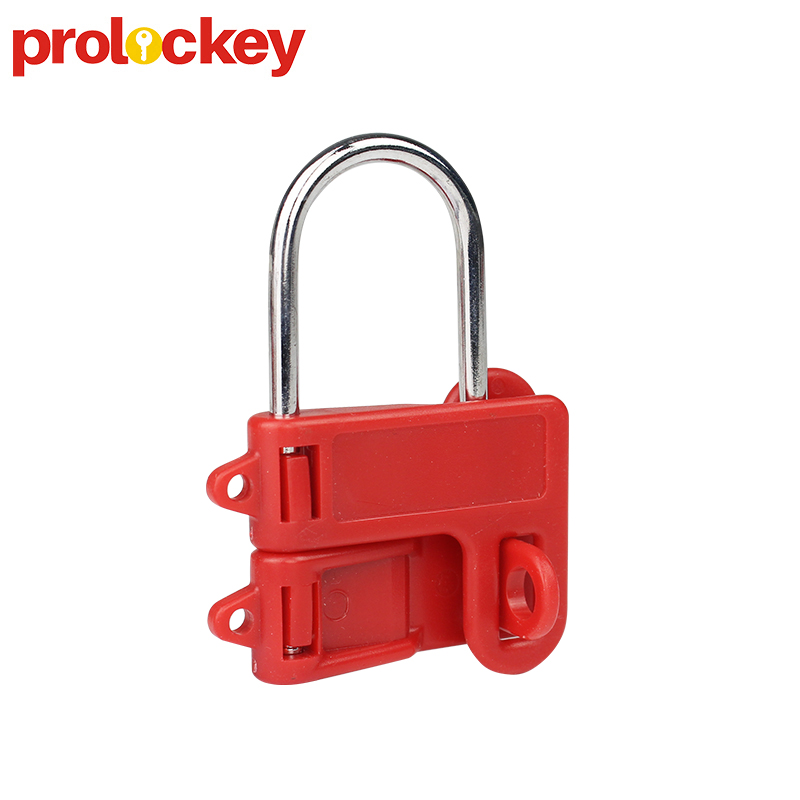 High Quality Red Non-Conductiv Insulated Butterfly Lockout Hasp BAH21