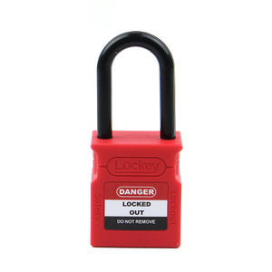 38mm Shackle Lockey Steel Pad Lock Safety Loto Lock Lockout Tagout Padlock CP38P