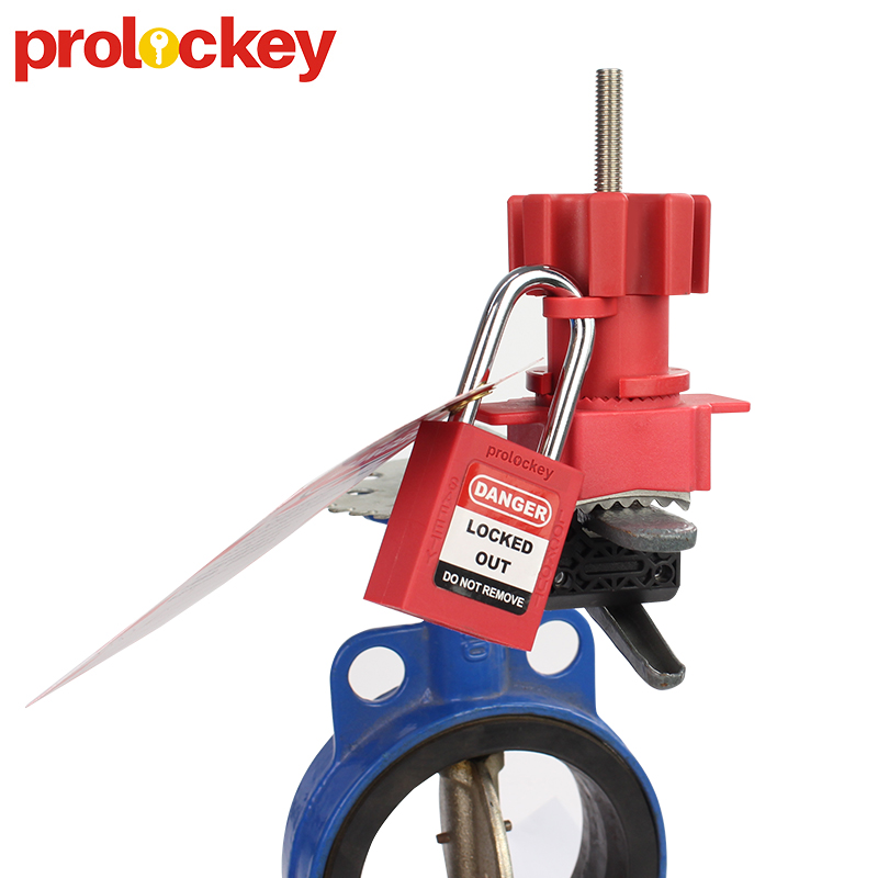 Large Size Safety Universal Valve Lockout Lock Exporter for Loto UVL04