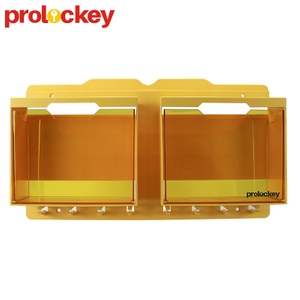 Large Combination Safety ABS Loto Padlock Lockout Station with Cover LS04