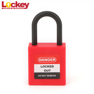25mm Dia. 4mm Short Plastic Shackle Pad lock Safety Mini Padlock PS25P