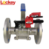  Industrial Zinc Alloy Universal Ball Valve Lockout with 1 Padlock UBVL01