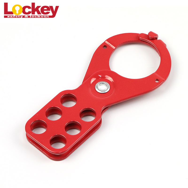 Economic Steel Safety Lockout Hasp Lock With Tap Size: 25mm and 38mm ESH01-H