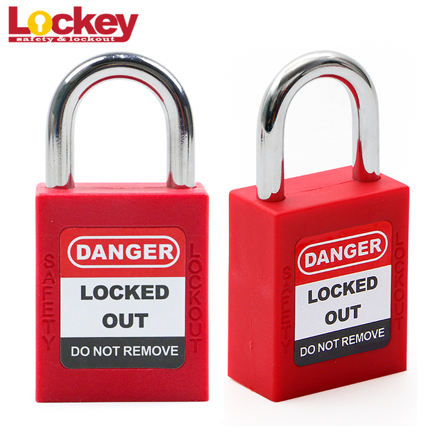 Steel Short Shackle Lockout Padlock Safety 25mm Padlock Pad Lock P25S