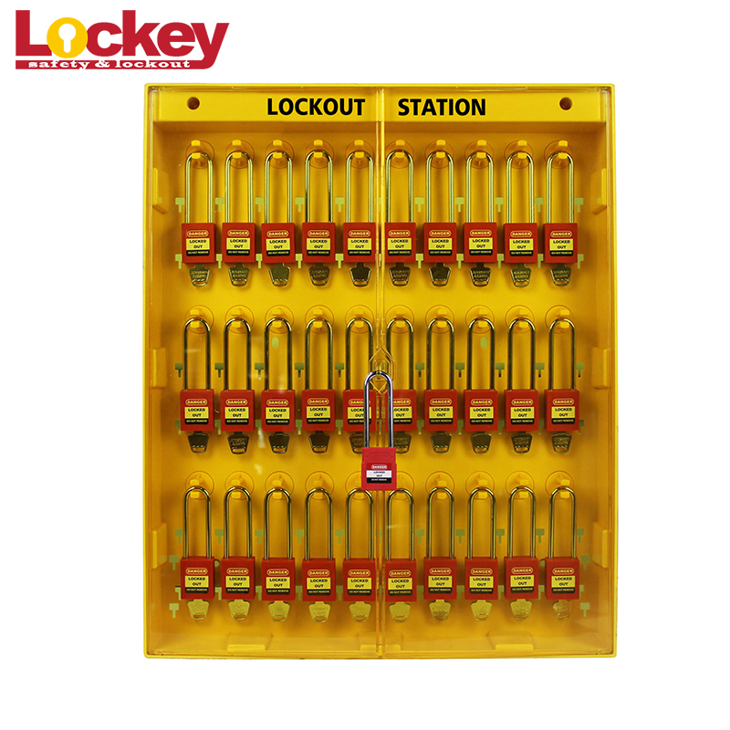 Combination Lock Safety Lockout Station Big Loto Lockout Tagout Station LS11