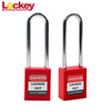 76mm Long Shackle Lockey Safety loto lock Lockout Tagout Padlock P38S