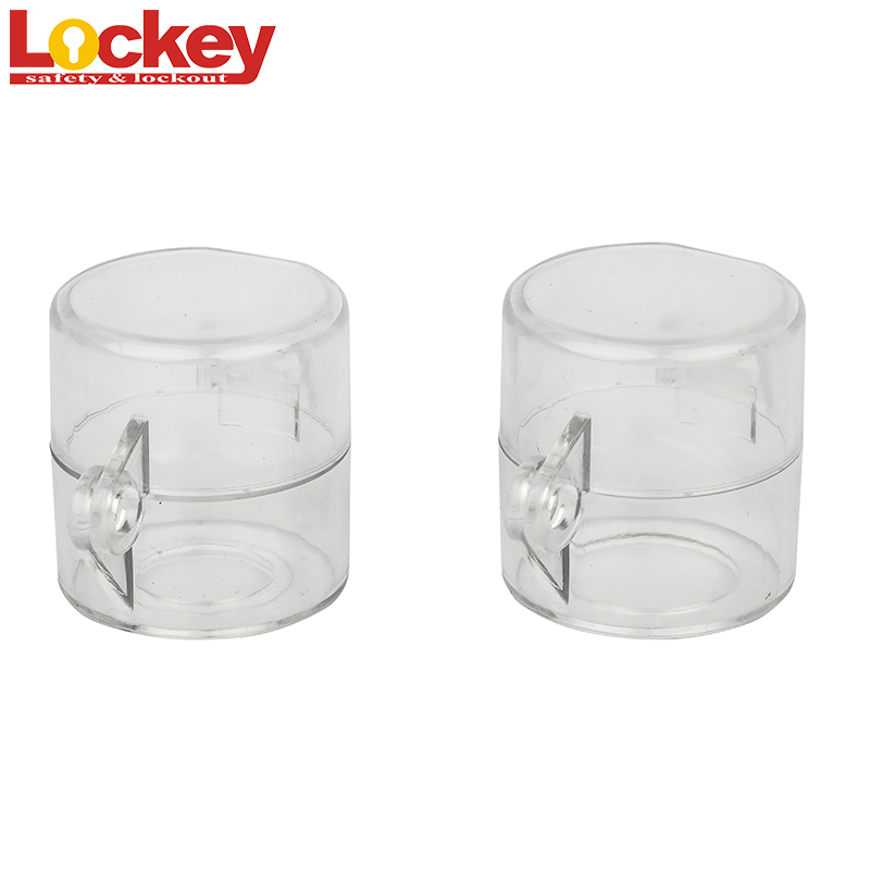 Transparent PC Electrical Push Button Switch Lockout Fits 22.7mm 29.8mm Switches SBL09 SBL10