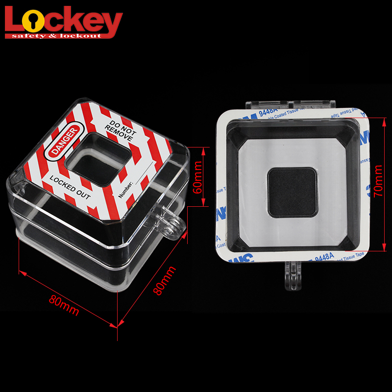 Electrical Push Button Switch Lock Lockout Electrical Wall Switch Lockout Device WSL31